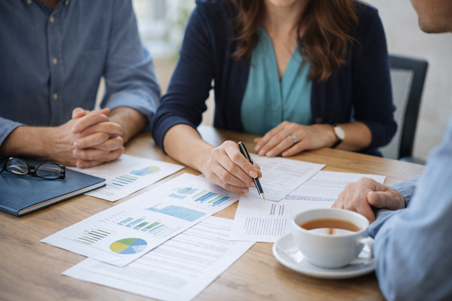 LR financial meeting